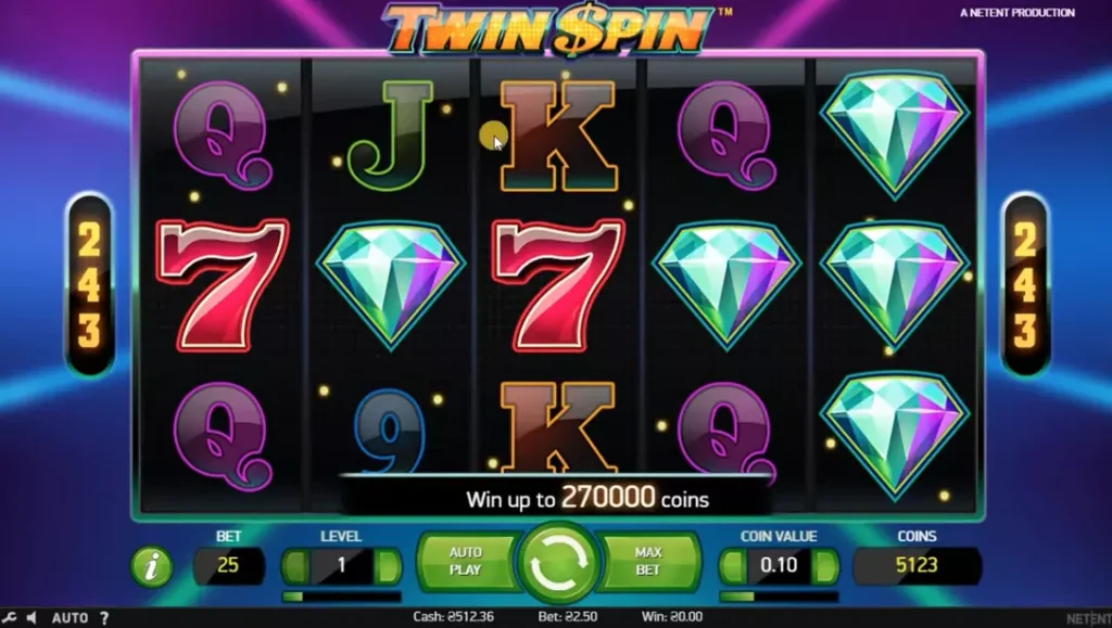 Игра Twin Spin